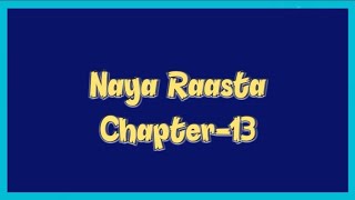 Workbook answers of Naya Raasta Chapter 13  20212023 syllabus for class 9 amp 10  Bluee Academy [upl. by Eissirc]