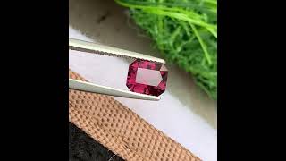 195 Carats Pinkish Red Garnet Pinkish Red Gemstone in Fancy Shape [upl. by Oemor717]