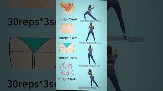 Home Workout for women fitness workout homeexercise exercise [upl. by Aicilihp]