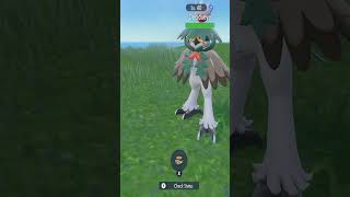 Shiny ✨ Hisuian Decidueye in Pokemon Violet [upl. by Notgnirrab675]