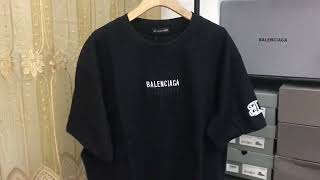 ReviewBalenciaga t shirt black from BOOTSFY [upl. by Lund121]