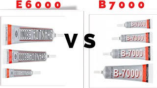 DIFFERENCE BETWEEN E6000 AND B7000 GLUE [upl. by Alyakem]