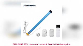 Zemismart WiFi Smart Electric Roller Blind Shade A [upl. by Bible]