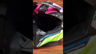 Capacete Airoh Wraap prism capacete airoh moto motocross enduro honda crf ktm crf230 beta [upl. by Kcinimod]