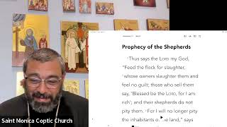 14 Book of Zechariah Prophet of Hope Ch 11 part b Rejected Shepard Fr Paul Baky 08 07 2024 [upl. by Lette]