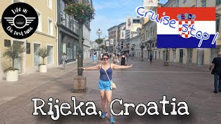 Rijeka  Croatia  Cruise Travel Vlogs  TUI Marella Explorer 2 [upl. by Isherwood]