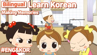 Bilingual  Making Memories  Learn Korean with Jadoo [upl. by Odlo857]