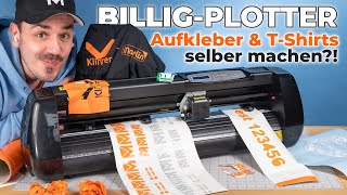 China Plotter Aufkleber selber machen  VEVOR 720mm TEST 2024 [upl. by Elbon]