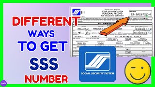 How to Get SSS E1 Number  Different Ways to Request SSS Number [upl. by Jammal]