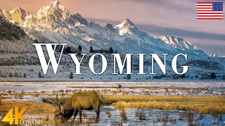 Wyoming 4K Ultra HD • Stunning Footage Wyoming Scenic Relaxation Film with Calming Music [upl. by Lessirg344]