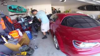 Gutting the cats on my rx8 VLOG [upl. by Bindman]