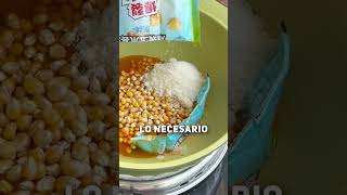 ASÍ se PREPARAN las PALOMITAS de MAIZ en ASIA sabias tips nosabias curiosidades sabiasque [upl. by Aicilehp]