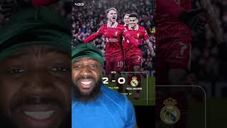 LIVERPOOL DESTROY REAL MADRID Liverpool 20 Real Madrid liverpool realmadrid [upl. by Myriam]