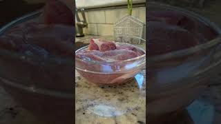 Defrost Meat in 15 Minutes  it works Youll get at least semidefrosted meat [upl. by Nesbitt]