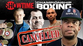 SHOCKING KEITH THURMAN RETIRED AS SHOWTIME CANCELES EIMANTAS STANIONIS DECEMBER 9TH FIGHT PAY CUTS [upl. by Margarete]