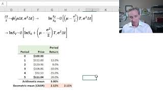 Lognormal property of stock prices assumed by BlackScholes FRM T410 [upl. by Amund]