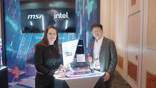 MSI  CES 2024  Plongez dans lère de lintelligence artificielle [upl. by Douglas]