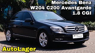 AutoLager  Review Mercedes Benz W204 C200 Avantgarde 18 CGI [upl. by Rairb]