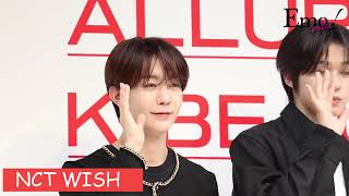 ALLURE KBEAUTY FAIR in TOKYO ーNCT WISHー [upl. by Atinat913]