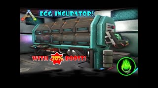 Ark  How To Use The Egg Incubator amp Get A 20 BOOST [upl. by Mena431]