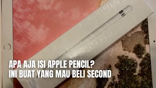 JADI INI ISI DARI APPLE PENCIL UNBOXING APPLE PENCIL [upl. by Ellswerth96]