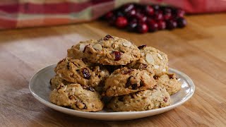 The Best Cranberry Almond Cookies To Gift To Your Friends • Holiday Cookie Countdown • Tasty [upl. by Getraer854]