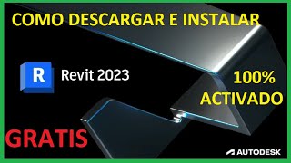 ✅ Como instalar Autodesk Revit 2023 Activado legal con Licencia Educativa ✅ [upl. by Neerom935]