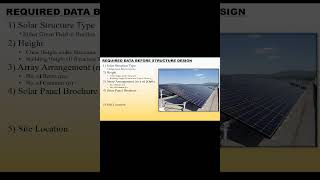 Requirements for Solar Structure Design [upl. by Larimer334]