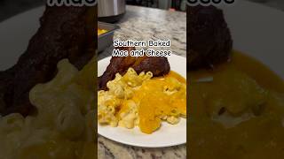 Southern baked Mac and cheese recipe in the comments bakedpasta macandcheese easyrecipe tasty [upl. by Robillard]