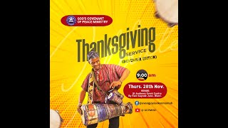 THANKSGIVING SERVICE  NOVEMBER EDITION II WITH EVANG DR JOY ISOKEN MOMOH II 28112024 [upl. by Anniram]