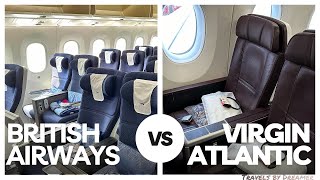 British Airways VS Virgin Atlantic Premium Economy Comparison [upl. by Sylvester998]