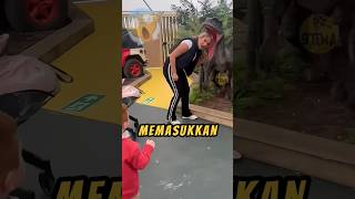 Mau Ngeprank Eh Malah Kena PRANK❗😂 videoviral videoshorts dinosaurus [upl. by Eremahs]