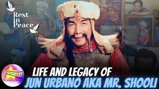 Life and Legacy of Jun Urbano aka Mr Shooli [upl. by Eellehs]