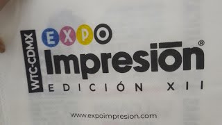 Expo Impresión 2024 WTC ciudad de México [upl. by Sirrad]