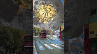 Planet blast in the sky shorts vfx planet viral [upl. by Yunfei]