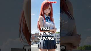 Erza Scarlet Dancing erzascarlet erza fairytail shorts [upl. by Atnohs]