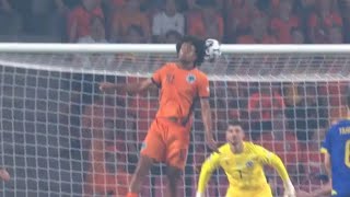 Joshua Zirkzee Goal Netherlands vs Bosnia 11 All Goals and Extended Highlights UEFA Nations [upl. by Attenal]