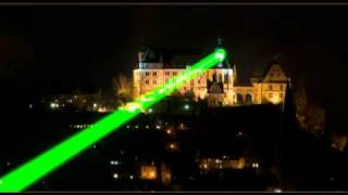 Lichtkunst Light Art Mind Blowing 20 Mile Outdoor Laser Beam [upl. by Urson]