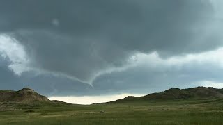 NEVERBEFORESEEN TORNADO intercept with Dominator 3 stuck in the mud [upl. by Fidel]