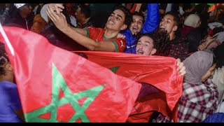 FranceMaroc  des milliers de Marocains tentent de prendre lavion pour la demifinale du Mondial [upl. by Phylys]