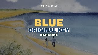 KARAOKE yung kai  blue ORIGINAL KEY [upl. by Bronnie]