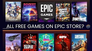 All FREE GAMES on EPIC Games Store Know How [upl. by Sucramej]