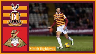 MATCH HIGHLIGHTS Bradford City v Doncaster Rovers [upl. by Margalit]