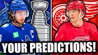 Reacting to YOUR 2025 NHL Predictions [upl. by Artimas]