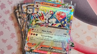 Just a bit of Stellar Crown booster box and build and battle opening Recap We pulled some Fire [upl. by Nalon419]