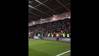 Blackpool fans north stand Best fans in league one [upl. by Gussman]