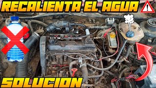 POR QUE EL AGUA O REFRIGERANTE DE MI CARRO RECALIENTA  QUE PASO  SOLUCION [upl. by Enitsrik943]