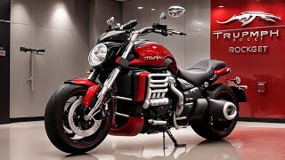 2025 Triumph Rocket 3 Storm GT The Ultimate Muscle Cruiser [upl. by Gemma]