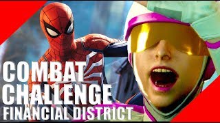 Silver Lining Screwball Combat ChallengeFinancial District  SpiderMan PS4 GamePlay [upl. by Yousuf]