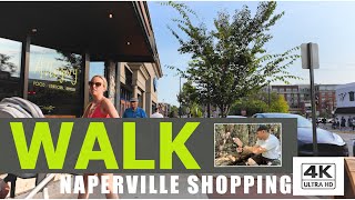 Explore Downtown Naperville Ultimate Shopping District Walking Tour [upl. by Bren]